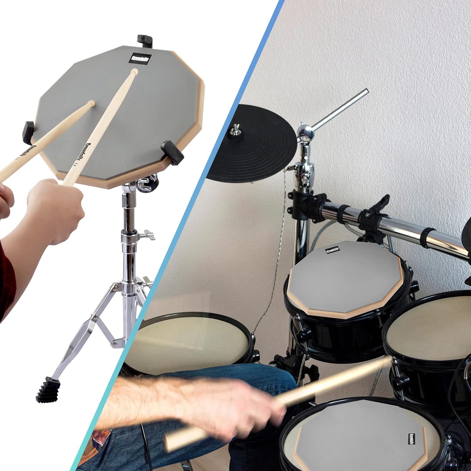 GrowDaily 12" Drum Pad.